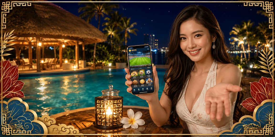Người dùng Nha Trang sử dụng ứng dụng casino trực tuyến trên điện thoại Android