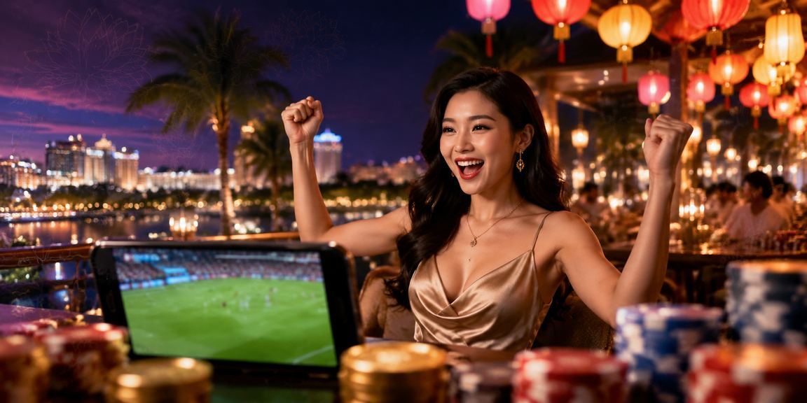 Không khí giải trí casino sôi động tại chợ đêm Phú Quốc