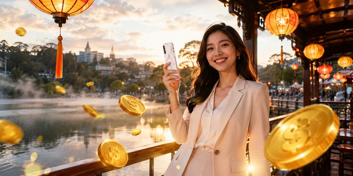 Người chơi Việt Nam kiểm tra khuyến mãi casino trực tuyến trên điện thoại